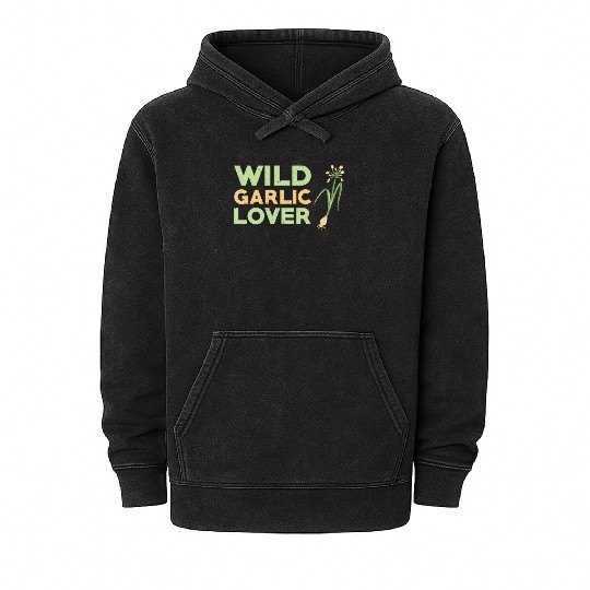 Wild Garlic Lover Mineral Wash Hoodies