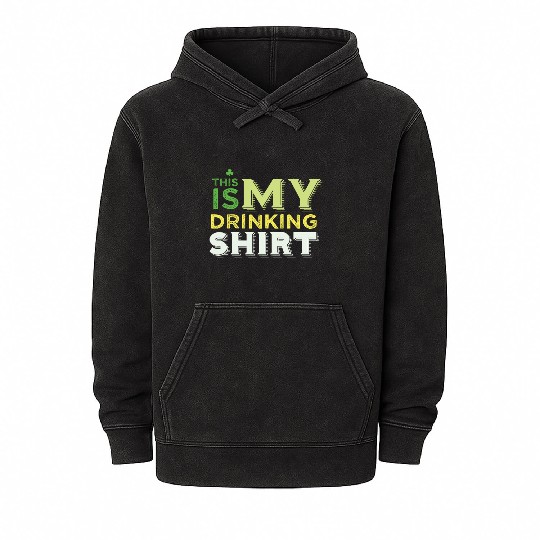 This Is my Drinking Mineral Wash Hoodies St Patrick Day