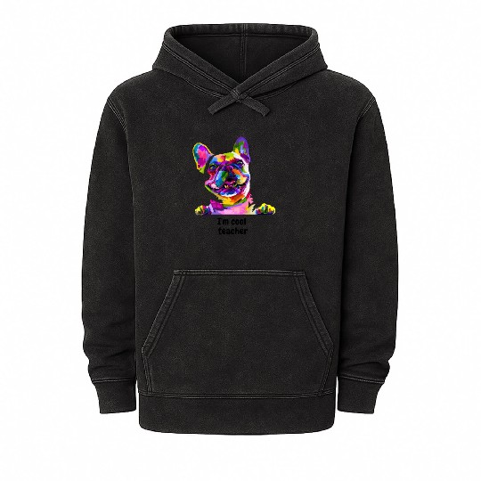 art teacher Mineral Wash Hoodies