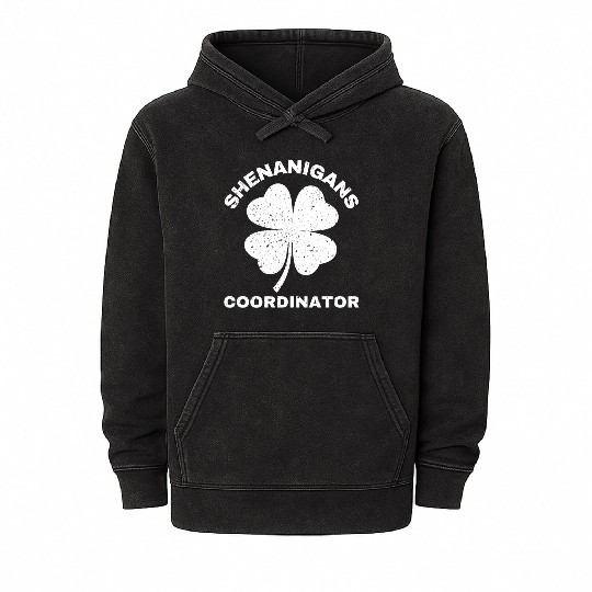 Shenanigans Coordinator Mineral Wash Hoodies