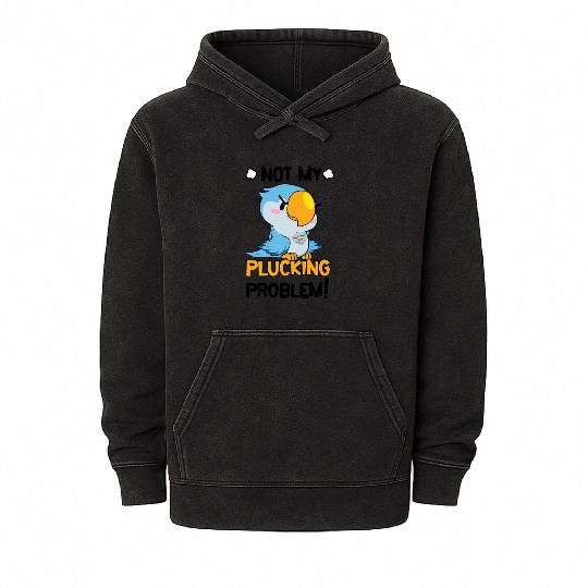 Chicken Mean Pet Plucking Angry Farm Animal Mineral Wash Hoodies