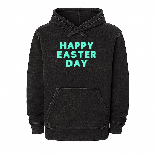 Easter Sunday | Easter day | Easter Monday Mineral Wash Hoodies