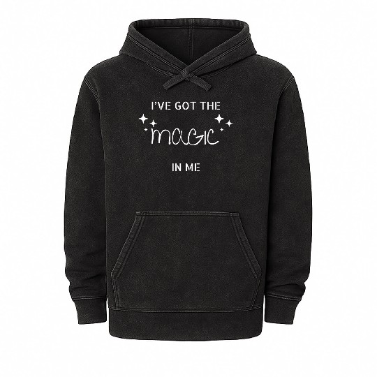 Unleash the magic Mineral Wash Hoodies's inner processing