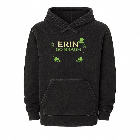 Erin go bragh - St. Patrick's Day Mineral Wash Hoodies