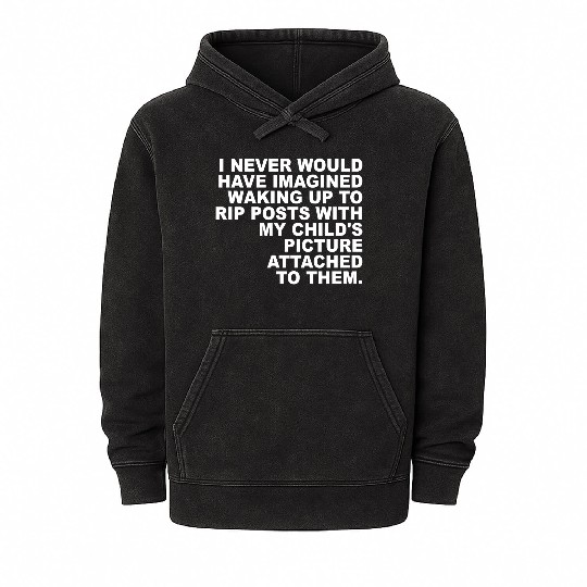 I Never Would Have Imagined Waking Up To Rip Posts Mineral Wash Hoodies