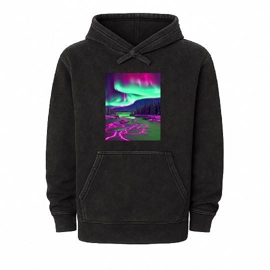 Northern Lights Mineral Wash Hoodies