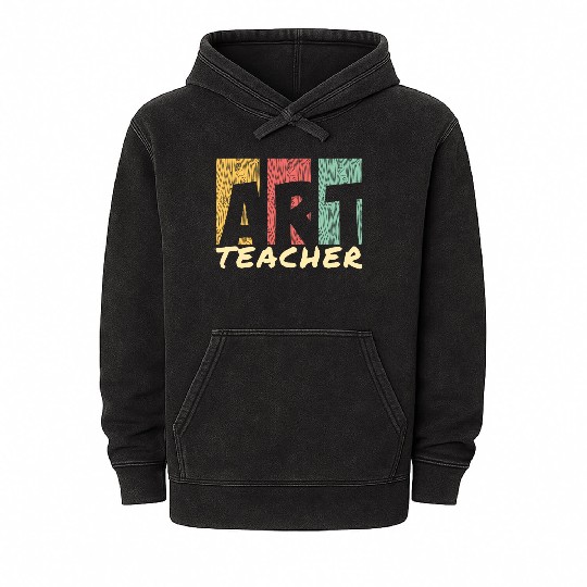 Art Teaching I Art Teacher Mineral Wash Hoodies