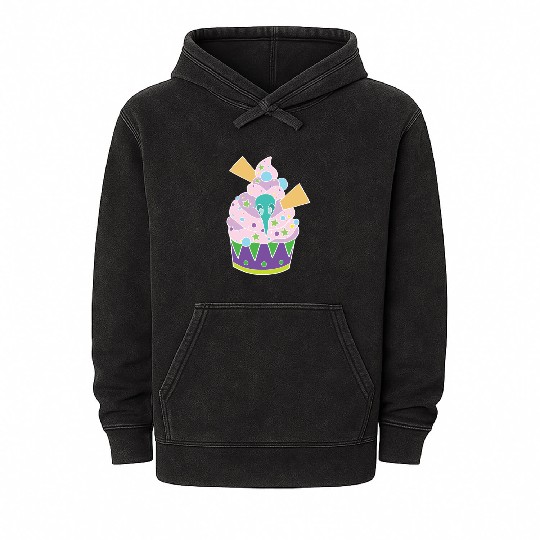 Cupcake Graveyard Mineral Wash Hoodies