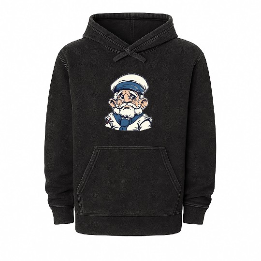 Columbus Day 1492 Sailor Mineral Wash Hoodies