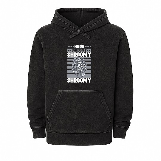 Morels Mushroom Picker Mushroom Farmer Mushroom Mineral Wash Hoodies