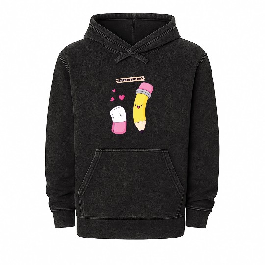 HELLO KINDERGARTEN - FRIENDSHIP DAY Mineral Wash Hoodies