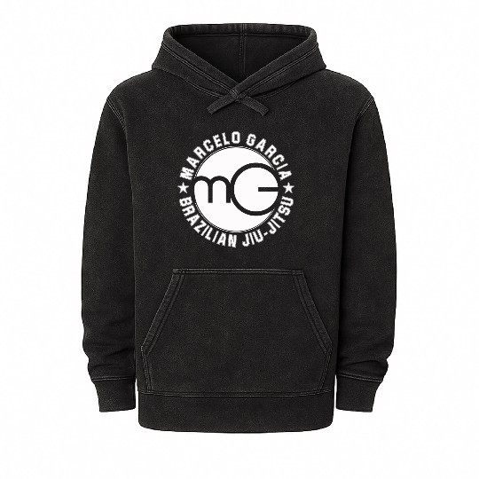 Marcelo Garcia Jiu-Jitsu Martial Arts Mineral Wash Hoodies