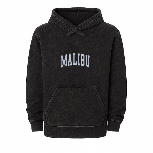 Brandy Light Blue Malibu Mineral Wash Hoodies