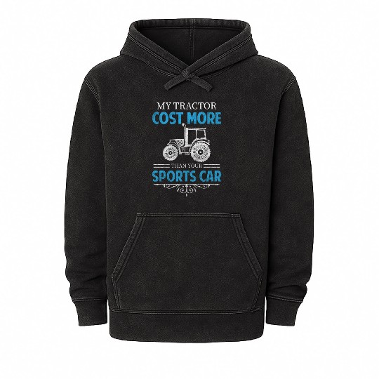 Farmer Farm Farm Harvest Mineral Wash Hoodies