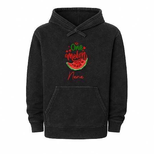 One In A Melon Nene Mineral Wash Hoodies