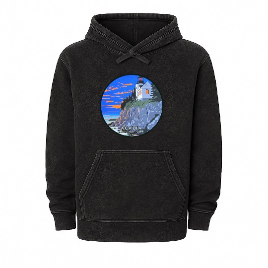 Acadia National Park Mineral Wash Hoodies