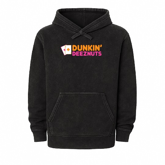 Dunkin Deez-Nuts Pocket Aces Mineral Wash Hoodies