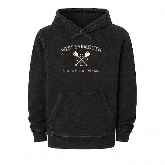 West Yarmouth Cape Cod Mineral Wash Hoodies