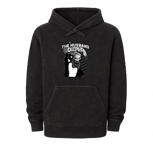 True Crime Documentaries Lover Mineral Wash Hoodies