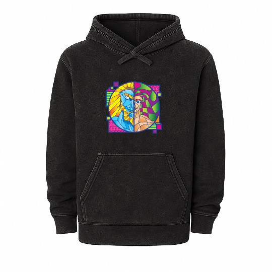 Zeus Son Mineral Wash Hoodies