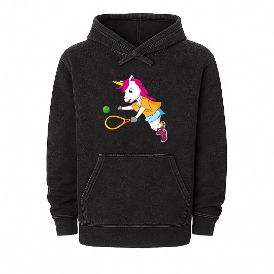 Unicorn Tennis Mineral Wash Hoodies