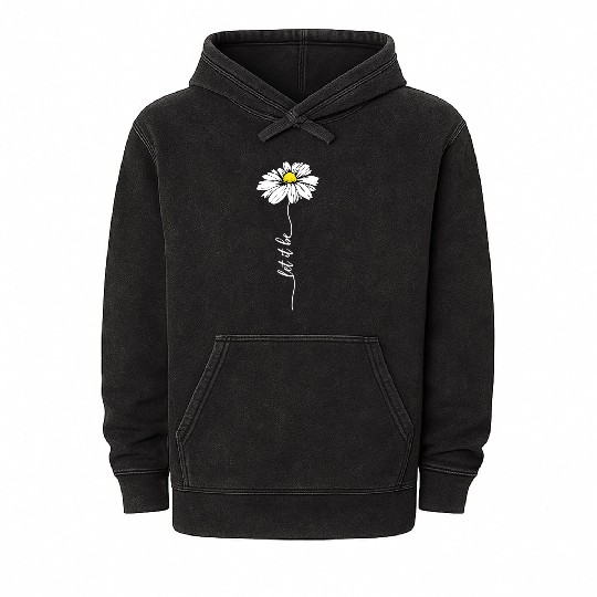LIB Daisy Mineral Wash Hoodies
