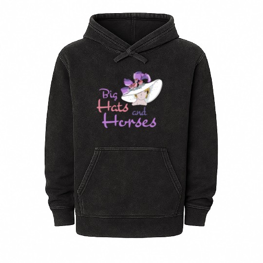 Big And Horses Derby Day Kentucky 2022-2023 Derby Mineral Wash Hoodies