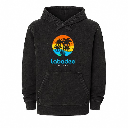 Haiti Labadee Mineral Wash Hoodies