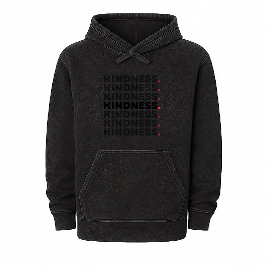 KINDNESS Mineral Wash Hoodies