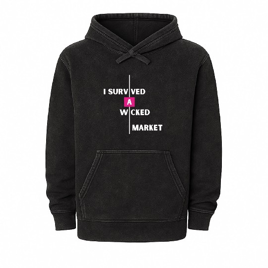 Wicked Market Mineral Wash Hoodies