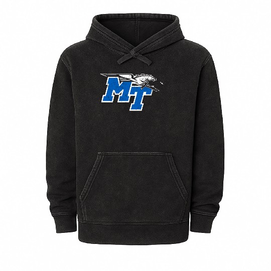 Middle Tennessee State e Raiders Distressed Mineral Wash Hoodies