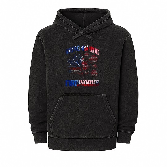 Bring on the Fireworks Mineral Wash Hoodies