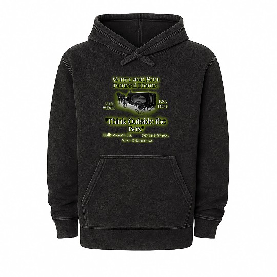 Verret and Son Funeral Home Mineral Wash Hoodies