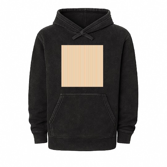 Orange Stripes Mineral Wash Hoodies