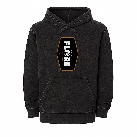 COLLECTION LE CAFE LE FLORE Mineral Wash Hoodies