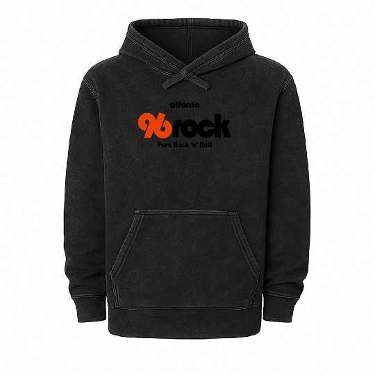 96 Rock Atlanta Light Mineral Wash Hoodies