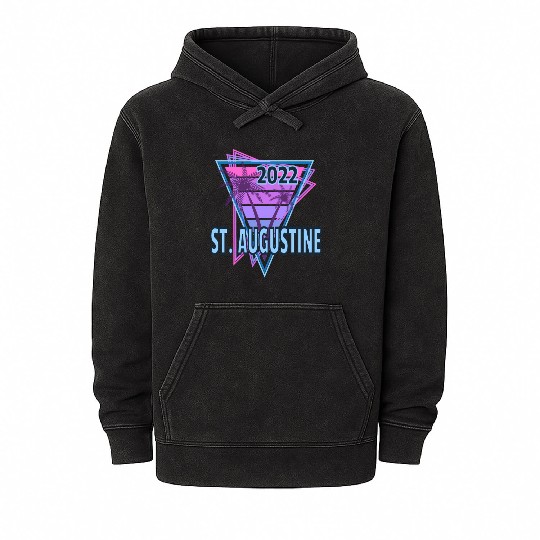2022 St Augustine Vacation Mineral Wash Hoodies