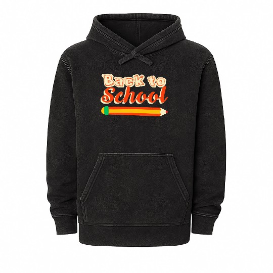 Back To School Mineral Wash Hoodies