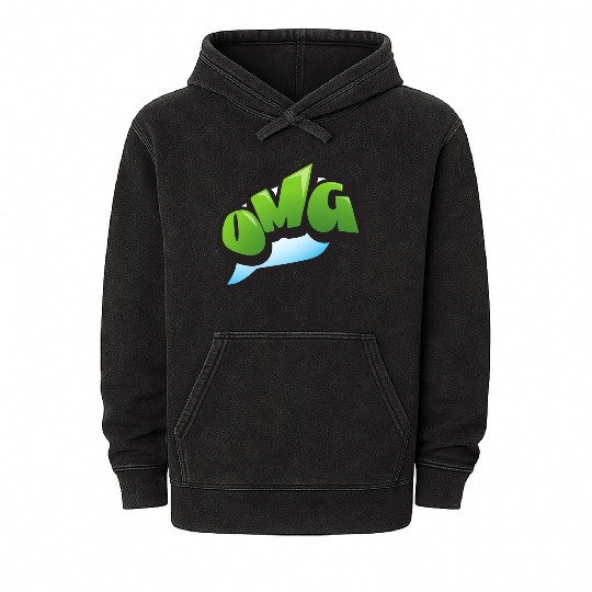 OMG Mineral Wash Hoodies design