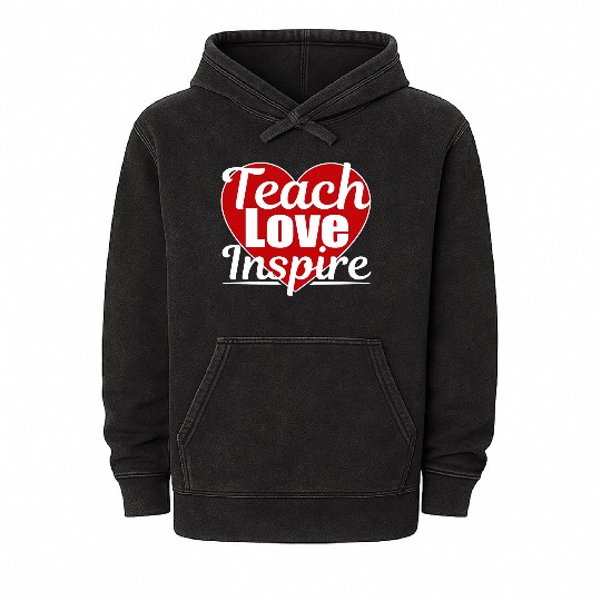 Teacher teacher teaching student aesthetic Mineral Wash Hoodies