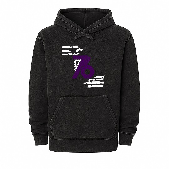 we the people 1776 american flag Mineral Wash Hoodies