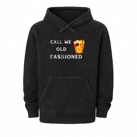 Call Me Old Fashioned Mineral Wash Hoodies