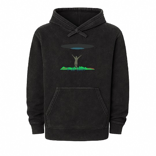 Area 51 Raid by sirtoddington Mineral Wash Hoodies