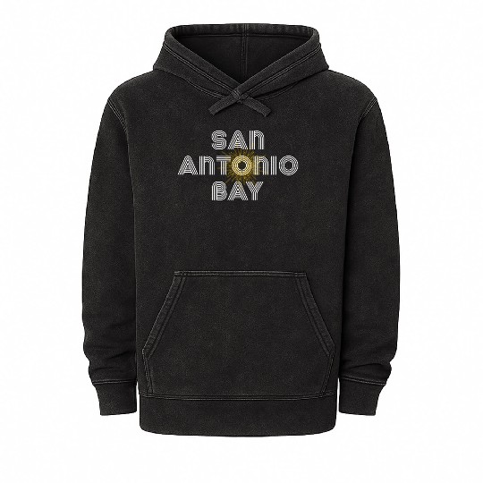 Ibiza San Antonio Bay Mineral Wash Hoodies