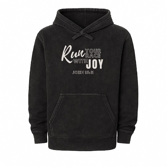 Run Your Race with Joy Mineral Wash Hoodies