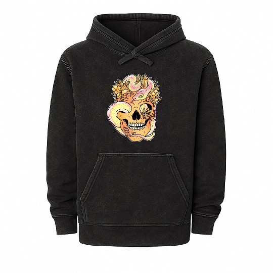 Skull Candy Mineral Wash Hoodies