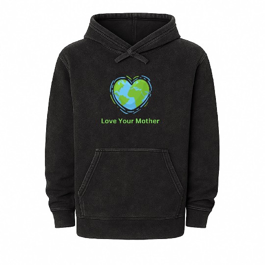 Love Your Mother Earth Mineral Wash Hoodies