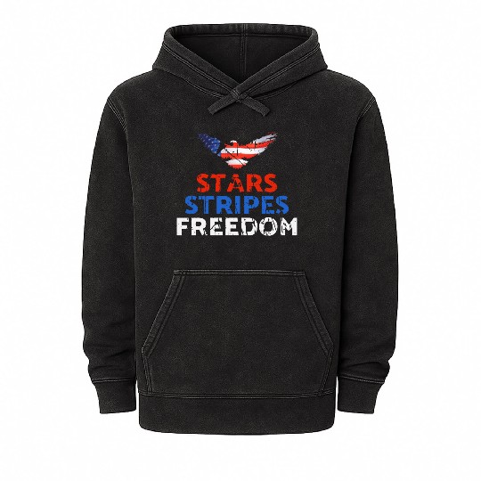 American Veteran | US Veteran | Military Veteran Mineral Wash Hoodies