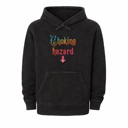 Choking hazard down arrow Mineral Wash Hoodies