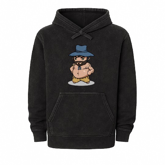 Farmer TeeJ Chibi Mineral Wash Hoodies